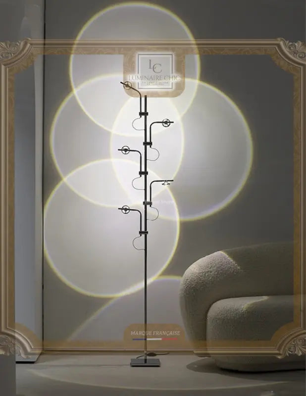 Lampadaire LED sur pied en inox – Luminaire chic : Luminaires et  Suspensions haut de gamme