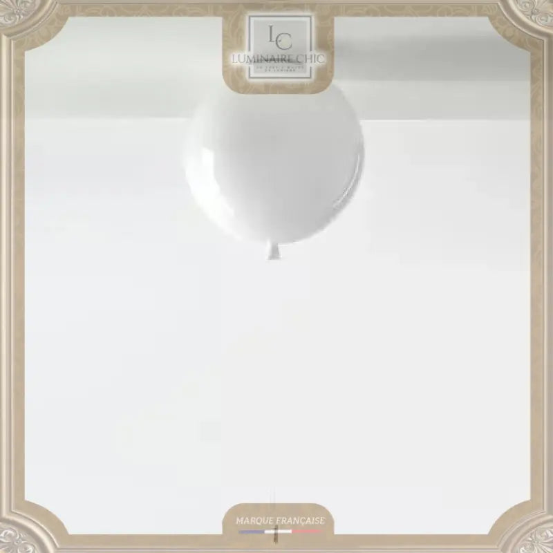 Lustre Enfant En Forme De Ballon Plafonnier / Diamètre 20 Cm Blanc