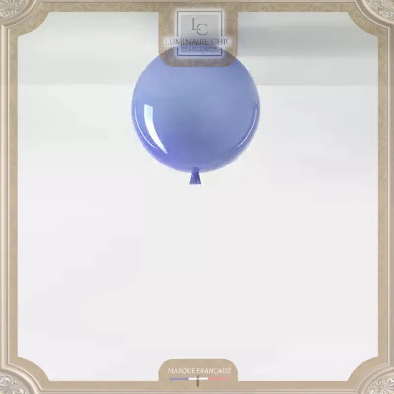 Lustre Enfant En Forme De Ballon Plafonnier / Diamètre 20 Cm Bleu