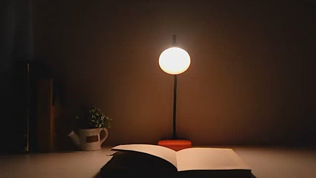 Lampada da tavolo LED wireless, batteria + USB