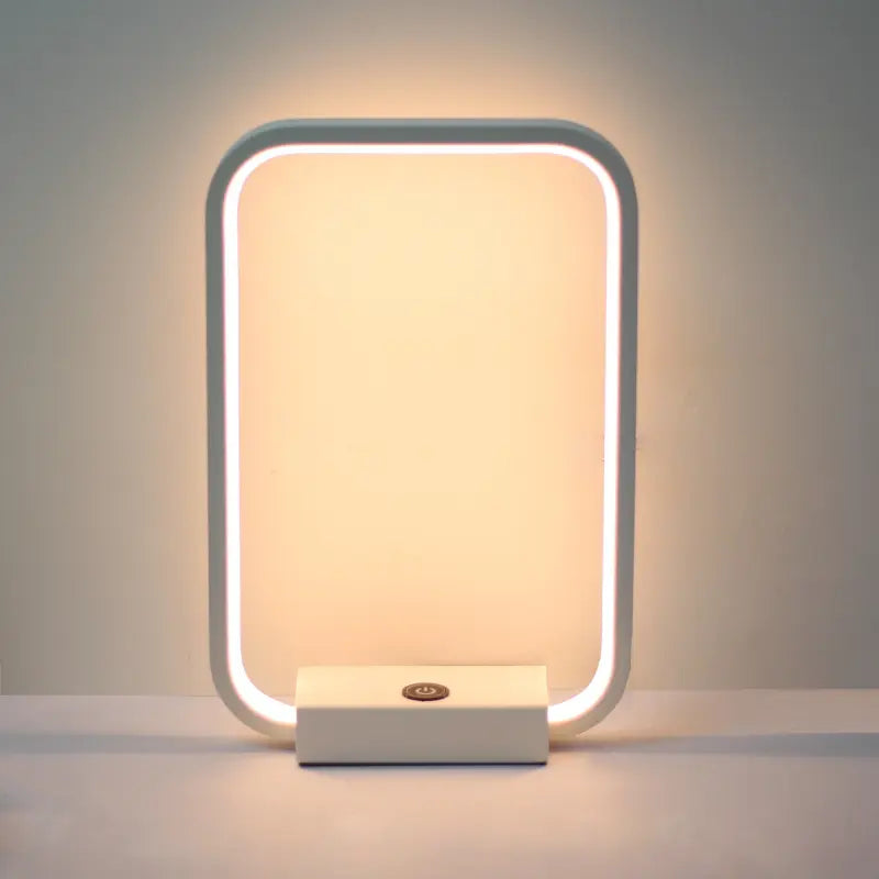 Lampe de bureau LED rectangulaire design moderne