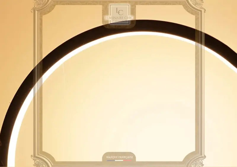 Lampe De Chevet Tactile Et Circulaire À Led En Aluminium Blanc Ou Noir
